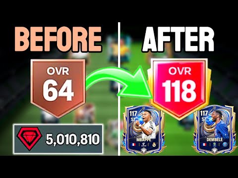 Ich habe während des TOTY 2 MILLIONEN EDELSTEINE für das Upgrade des FC Mobile-Kontos eines Abonn...