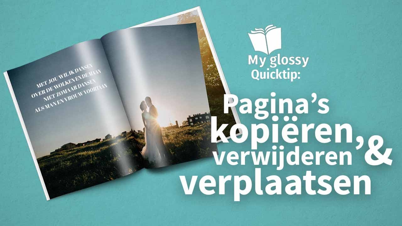 Pagina’s toevoegen, kopiëren, verwijderen en verpaatsen