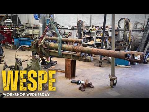 WORKSHOP WEDNESDAY: Restoring a WW2 German Wehrmacht "WESPE" Self-Propelled Gun