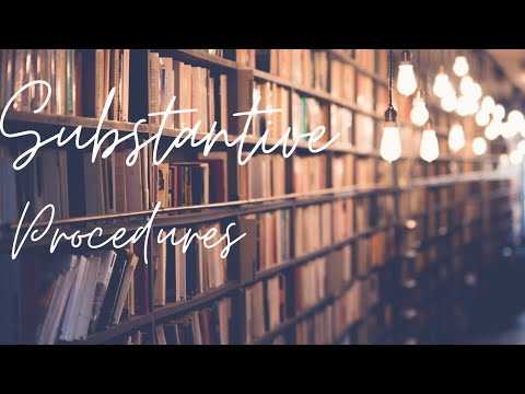 CTA Substantive Procedures