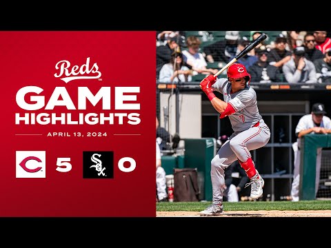Reds vs. White Sox Game Highlights (4/13/24) | MLB Highlights