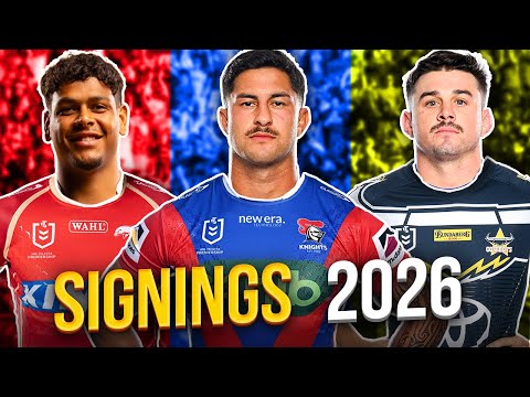Every Confirmed Player Signing for 2026