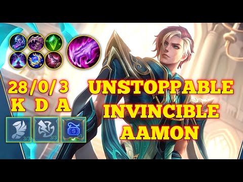 UNSTOPPABLE Aamon! Aggressive Gameplay - Mobile Legends: Bang Bang