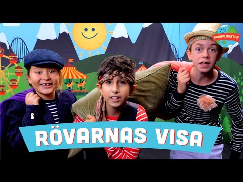 Rövarnas visa - Barnmusik och barnsånger med Minikompisarna