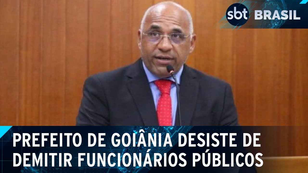 Prefeito de Goiânia volta atrás após exonerar funcionários públicos | SBT Brasil (08/10/24)