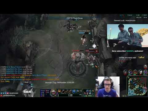 [TSM Bjergsen] - Talyah vs Froggen Kassadin mid Pre Season 8 Full HD