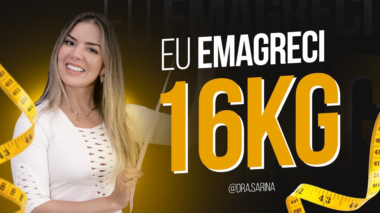 EU EMAGRECI 16 KG ! COMO EU VENCI A OBESIDADE !