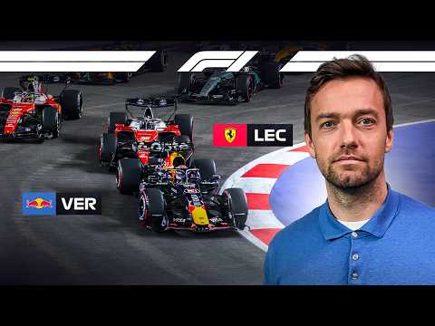 A Closer Look At The Race Start & Strategies In Singapore | F1 TV Palmer's Analysis