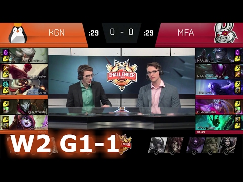 Misfits Academy vs Kinguin | Game 1 S7 EUCS Spring 2017 Week 2 | MSF vs KNG G1