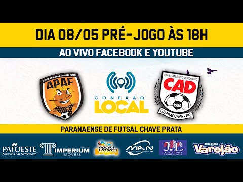 APAF/PARANAGUÁ x CRESOL/CAD/GUARAPUAVA - 3ª rodada do Paranaense de Futsal Chave Prata