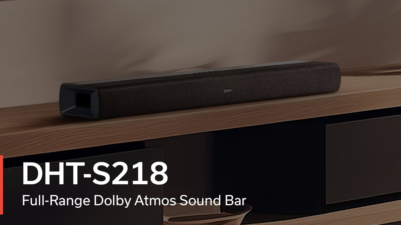video Loa Soundbar Denon DHT-S218 0