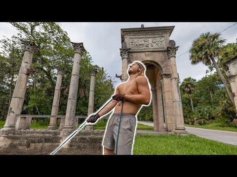 Magnet Fishing Next To Ancient Ruins