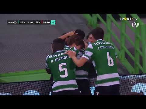 Goal | Golo Matheus Nunes: Sporting (1)-0 Benfica (Liga 20/21 #16)