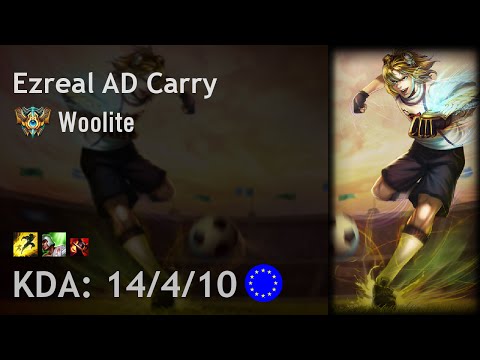 Ezreal AD Carry vs Jhin - Woolite - EUW Challenger Patch 6.18