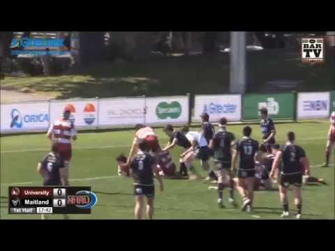 2015 NHRU Elimination Semi Final Colts Highlights  - University v Maitland