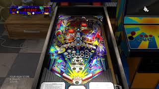 Zaccaria Pinball - Space Shuttle - 3 Ball Simulation Mode - PS4 #1 High Score