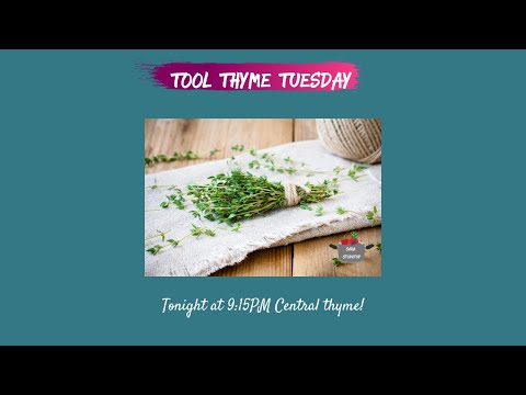 Tool Thyme Tuesday #146 Charcuterie and Wine