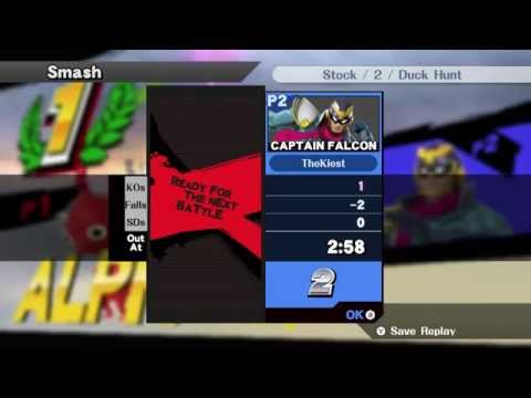 Donatos Biweekly 10/13 - Jaguar002(Ness, Alph) vs TheKiest (Falcon) - SSB4 Bracket