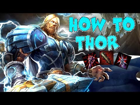 Smite Montage:How To thor (Blaster Thor Build)