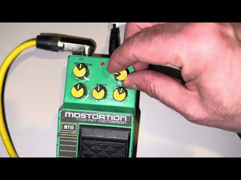 Ibanez MT10 Mostortion 1990s - Green image 4