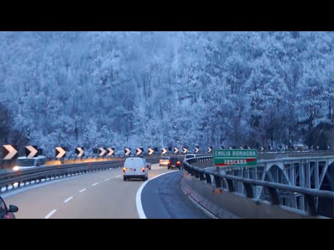 Winter Apennins. Toscana - Emilia Romania highway | Moments&Places
