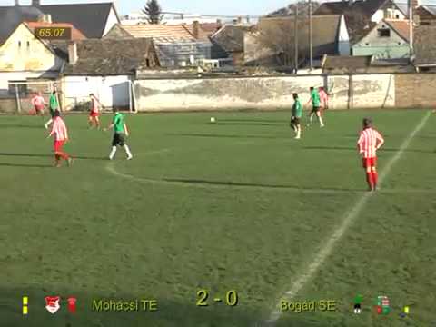 Mohácsi TE - Bogád SE 4-0 2010 11 27