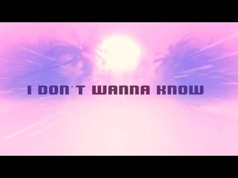 Melih Aydogan - I Don't Wanna Know feat. Brenda Mullen (Official Lyric Video)