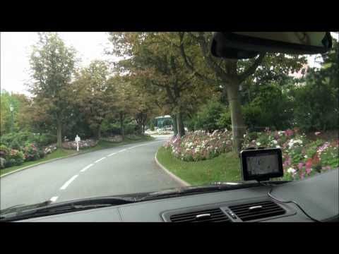 Arriving at Disneyland Hotel, Paris, by car, 22-08-2010, Part 2/2.