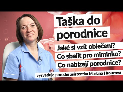 Taška do porodnice: Seznam, co budeš potřebovat k porodu i na šestinedělí - Modrý koník