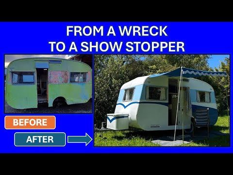 Vintage Caravan Restoration  and transformation - 1951 ACC Caravan