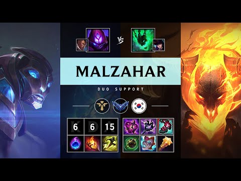 Malzahar Support vs Thresh - KR Diamond Patch 25.15