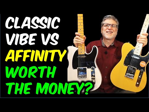 Classic Vibe 50s Telecaster vs Affinity Telecaster | Worth the money?
