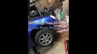 2nd Gen Neon 2005 SXT Washer Pump DIY