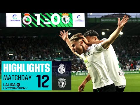 Highlights Real Racing Club vs Burgos CF (3-0)
