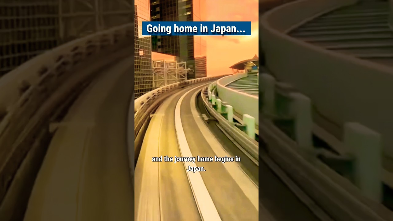 Going Home After Work in Japan… I’m Grateful 🤍#afterwork#ytshorts#selfcare #japanvlog