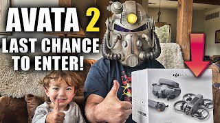 Last Chance to Enter! DJI Avata 2 Fly More Combo Drawing Ending NOW! Enter in Video Description