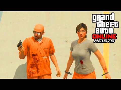 GTA 5 Heist - PRISON BREAK FULL HEIST GAMEPLAY! (GTA 5 Heist DLC Gameplay)