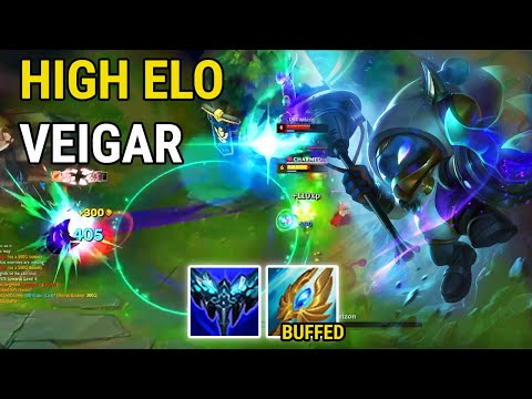 I TRIED CARRYING WITH VEIGAR BOT LANE