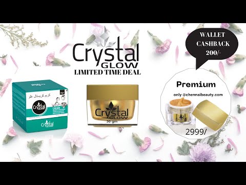 Crystal Glow Whitening Cream (30G)