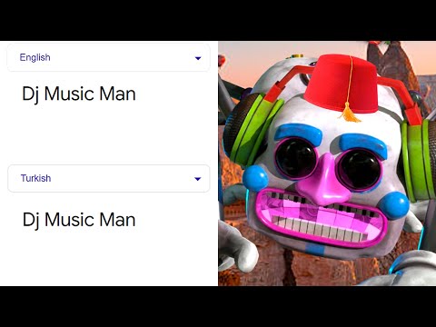 Dj Music Man in different languages meme