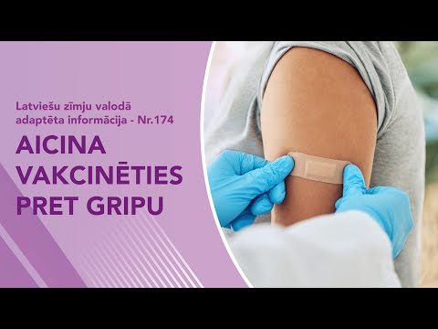 Video ziņas Nr. 174 “Aicina vakcinēties pret gripu”