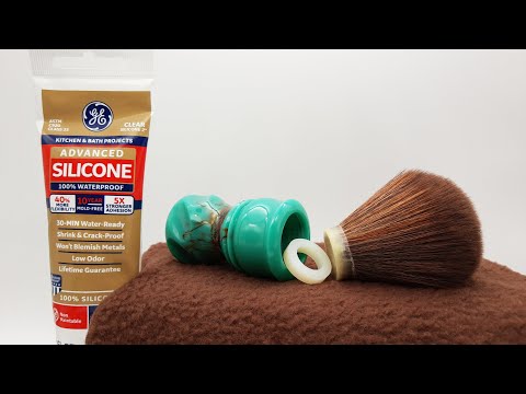 How To Glue a Shaving Brush Knot Into a Handle