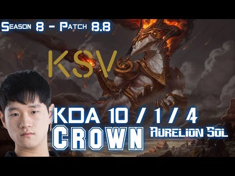 KSV Crown AURELION SOL vs TALIYAH Mid - Patch 8.8 KR Ranked