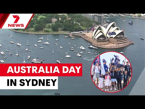 Sydneysiders celebrate on Australia Day 2026 | 7NEWS