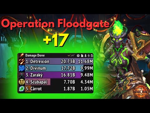 Destruction Warlock Rift Build META?! (It isnt) | Floodgate +17 | Destruction Warlock | TWW S3