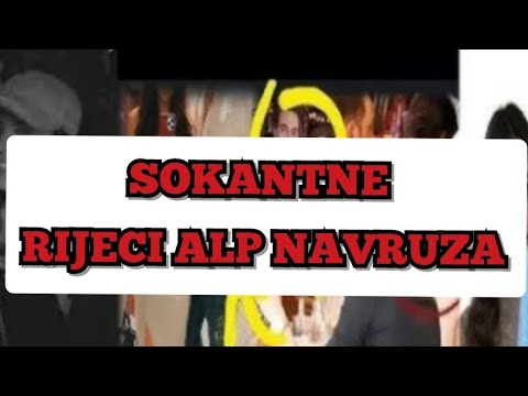 SOKANTNE RIJECI - ALP NAVRUZA "KADA JE HALIL POZVAO SILU SILA ME JE OSTAVILA!"