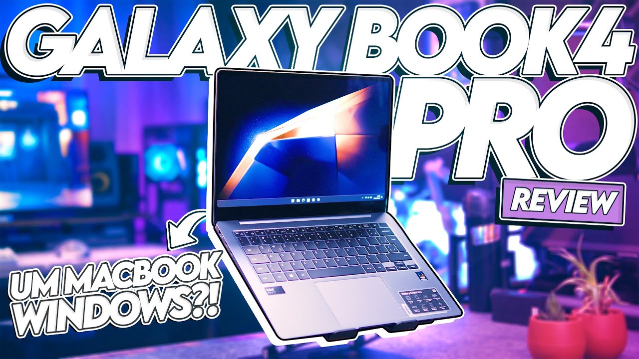 Um MACBOOK só que WINDOWS?! Review do Galaxy Book4 Pro