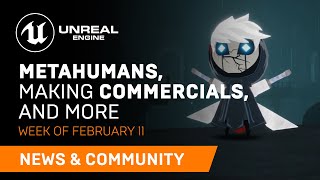 Thanks for futuring my work at -1:39 - News and Community Spotlight | February 11, 2021 | Unreal Engine