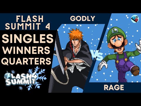 AFM Godly (Ichigo) vs UL/RM Rage (Luigi) - SSF2 Winners Quarters - Flash Summit 4