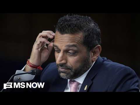 'Incompetent partisan who can't do his job': Natl. Security journalist slams Patel
